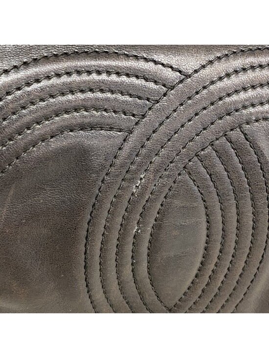 Chanel Backpack Lambskin Black Silver main image 9